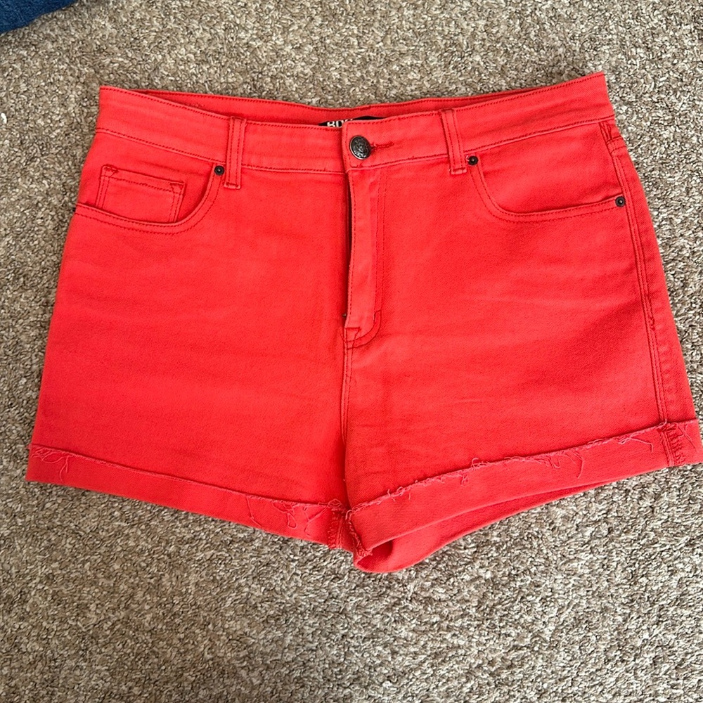 NWOT Orange BDG denim shorts